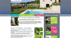 Desktop Screenshot of maisons-intendance.com
